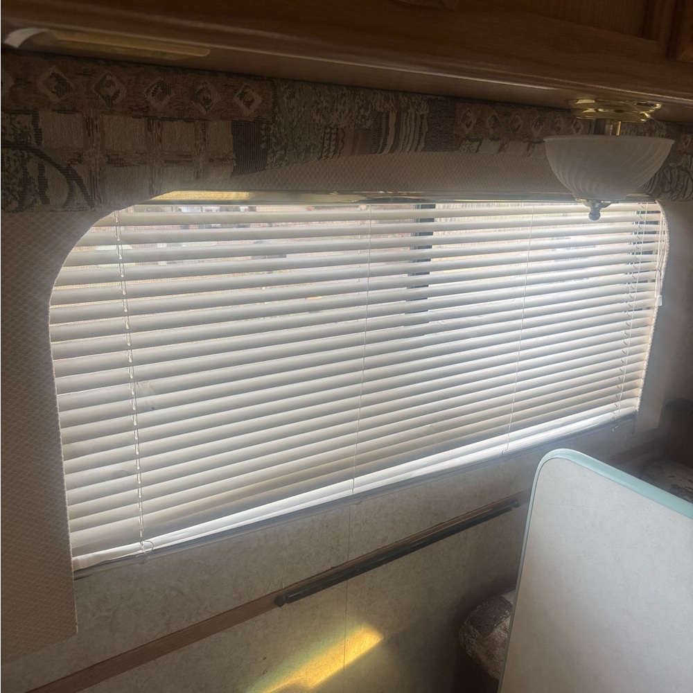 White Window Mini Blinds - Home Accents